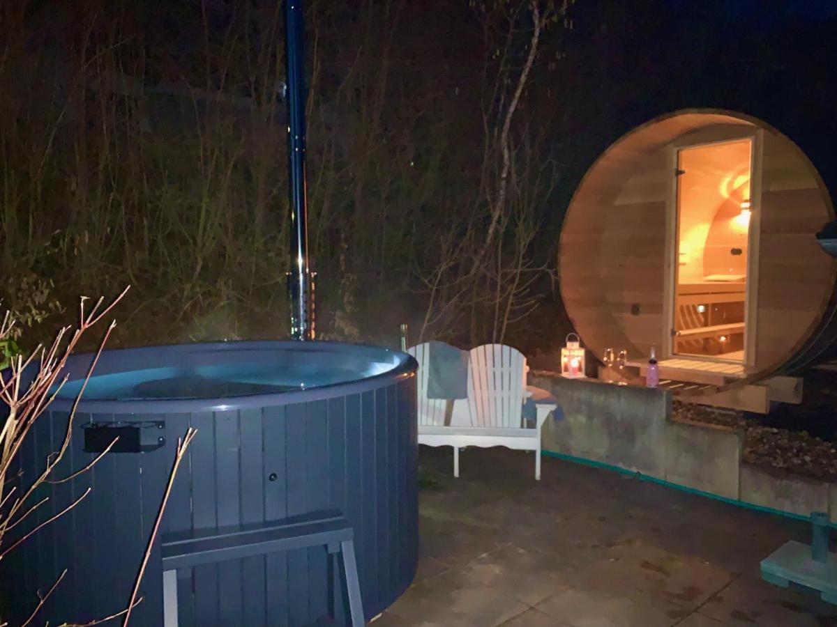 Idylle Seepark - Haus mit Pool und Fasssauna Kirchheim  Exterior foto