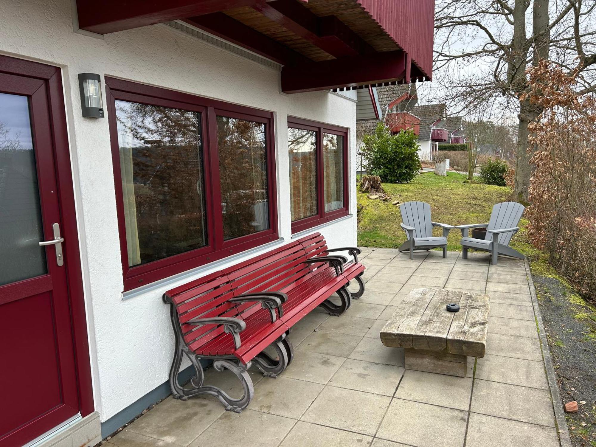 Idylle Seepark - Haus mit Pool und Fasssauna Kirchheim  Exterior foto